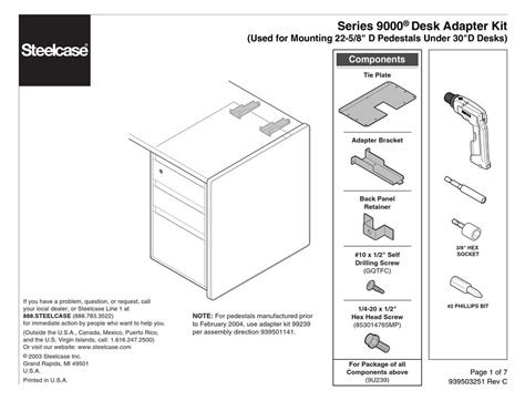 steelcase series 9000 wiring diagram